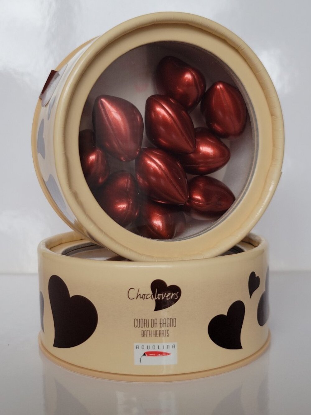 Chocolover's by Aquolina - Bath Hearts 4ml Each (10 per Box)